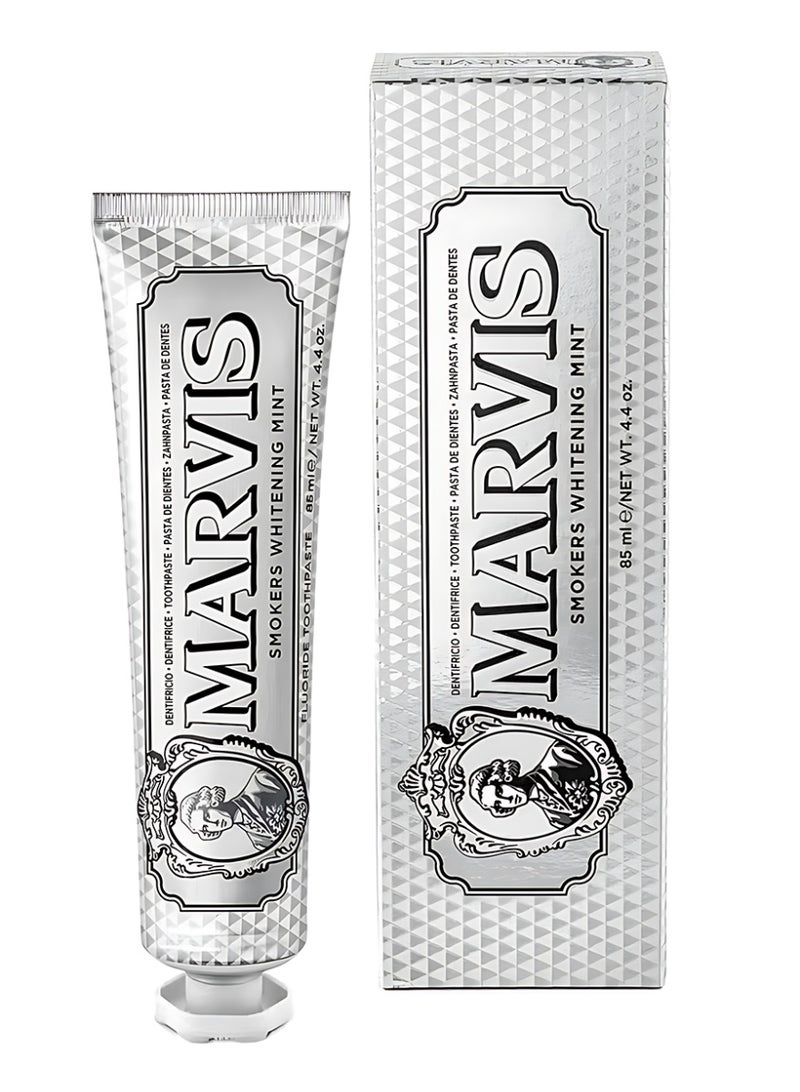 Marvis Whitening Mint Toothpaste - 85ml/4.4 Oz With Xylitol | Fresh Breath & Brighter Teeth - Image 1